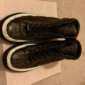 Jimmy Choo Men's Brown High-Top Sneakers